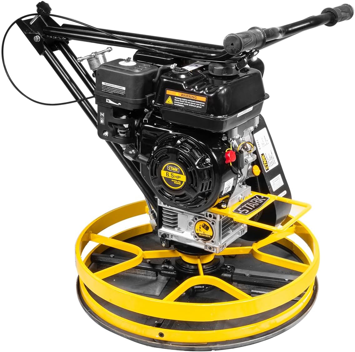 Stark USA 6.5HP Walk-Behind Cement Trowel 22" Float Pan Blade